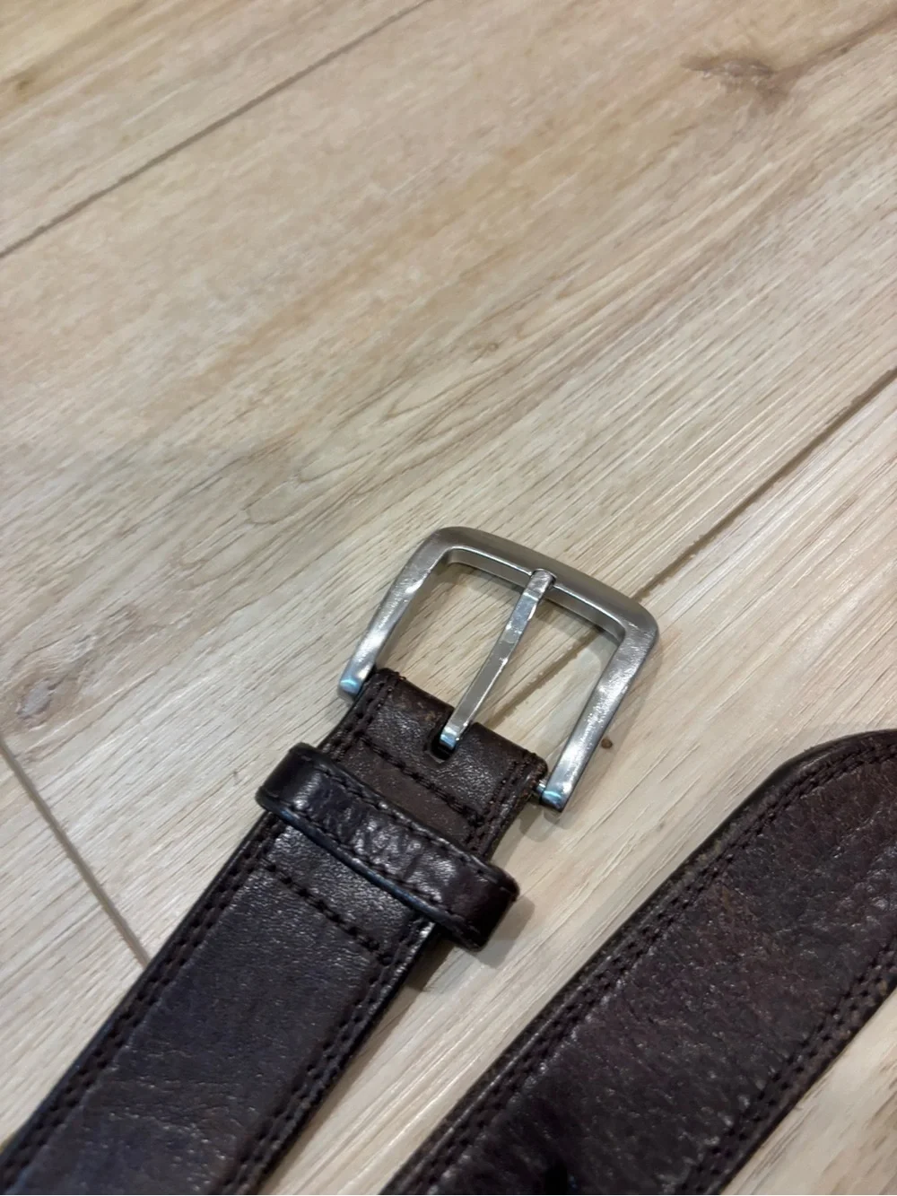 Shinola Detroit men belt 38 genuine leather usa 1.25